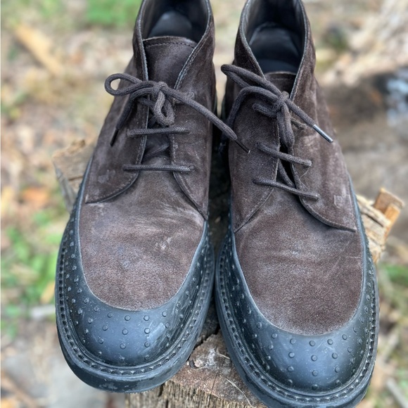 Men’s Brown Suede Tod’s Boots Size US size 10 and UK 9 - Picture 4 of 7